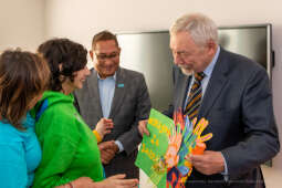 UNICEF, Majchrowski, wizyta, Topografów, 15, Radshed, Mustafa, Sarwar, Centrum Edukacyjno-Terapeuty