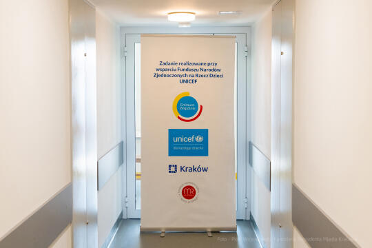 UNICEF, Majchrowski, wizyta, Topografów, 15, Radshed, Mustafa, Sarwar, Centrum Edukacyjno-Terapeuty