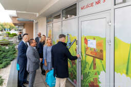 UNICEF, Majchrowski, wizyta, Topografów, 15, Radshed, Mustafa, Sarwar, Centrum Edukacyjno-Terapeuty