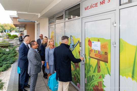 UNICEF, Majchrowski, wizyta, Topografów, 15, Radshed, Mustafa, Sarwar, Centrum Edukacyjno-Terapeuty