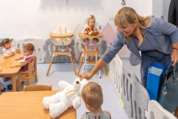 UNICEF, Majchrowski, wizyta, Topografów, 15, Radshed, Mustafa, Sarwar, Centrum Edukacyjno-Terapeuty