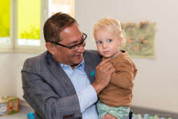 UNICEF, Majchrowski, wizyta, Topografów, 15, Radshed, Mustafa, Sarwar, Centrum Edukacyjno-Terapeuty