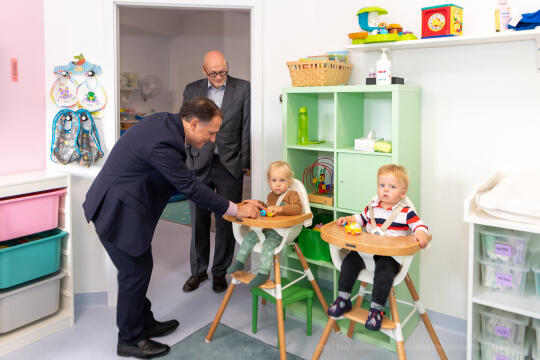 UNICEF, Majchrowski, wizyta, Topografów, 15, Radshed, Mustafa, Sarwar, Centrum Edukacyjno-Terapeuty