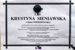 pogrzeb, Sieniawska, Krystyna, kondukt, rodzina, mąż, Fidelus, Dziwisz, Majchrowski, uroczystości