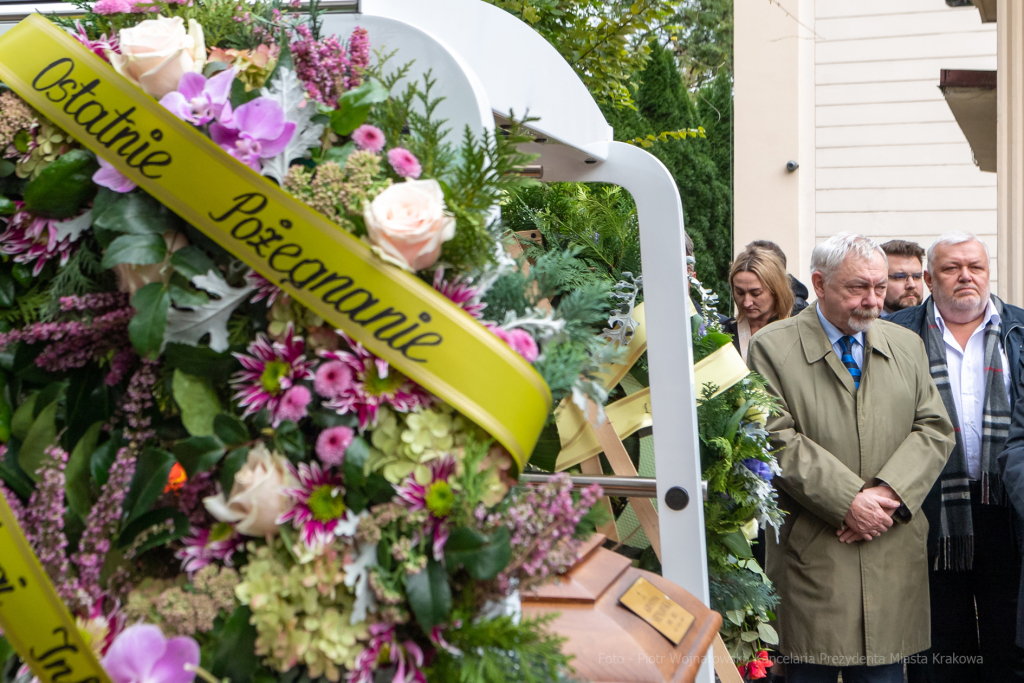 pogrzeb, Sieniawska, Krystyna, kondukt, rodzina, mąż, Fidelus, Dziwisz, Majchrowski, uroczystości  Autor: P. Wojnarowski