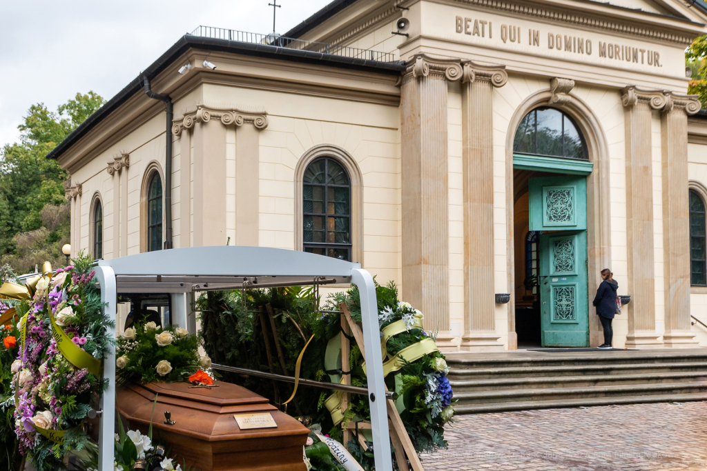 pogrzeb, Sieniawska, Krystyna, kondukt, rodzina, mąż, Fidelus, Dziwisz, Majchrowski, uroczystości  Autor: P. Wojnarowski