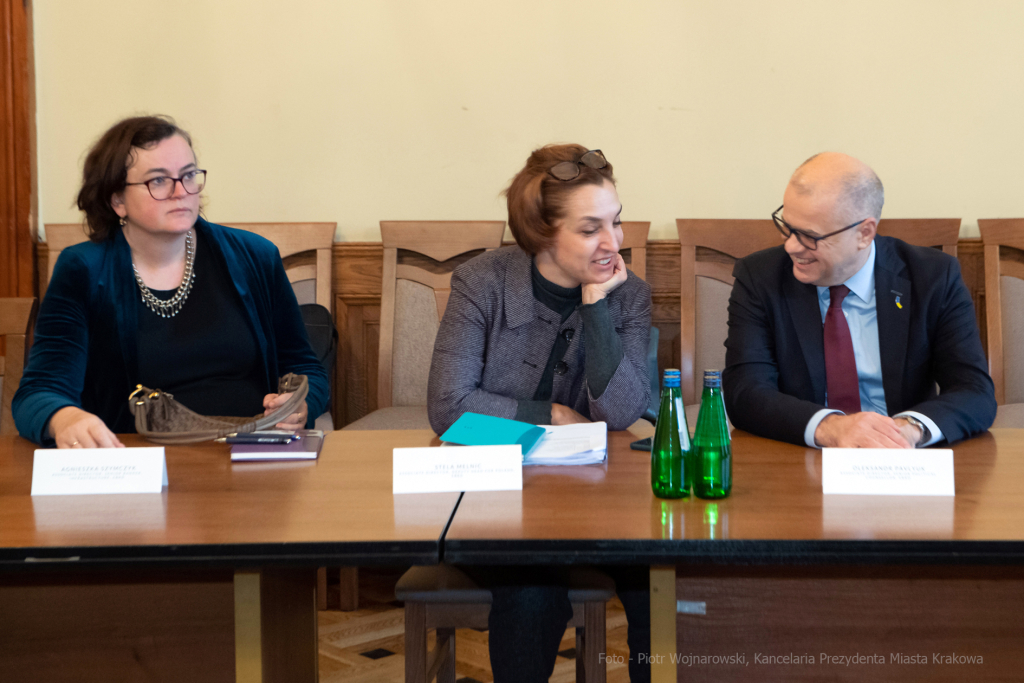 EBOR, dyrektorzy, rada, dyrektorów, Kulig, Kramarz, spotkanie, Kraków, Urząd Miasta, UMK  Autor: P. Wojnarowski