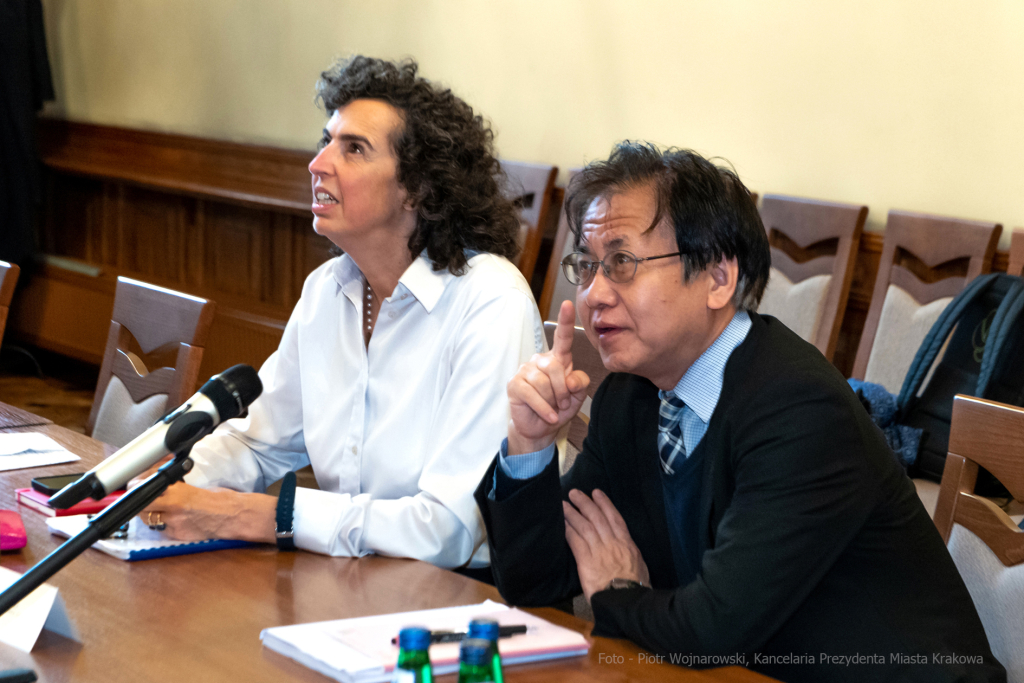 EBOR, dyrektorzy, rada, dyrektorów, Kulig, Kramarz, spotkanie, Kraków, Urząd Miasta, UMK  Autor: P. Wojnarowski