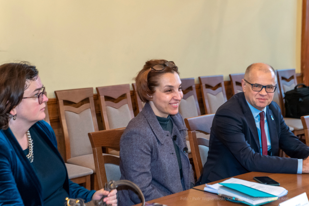 EBOR, dyrektorzy, rada, dyrektorów, Kulig, Kramarz, spotkanie, Kraków, Urząd Miasta, UMK  Autor: P. Wojnarowski