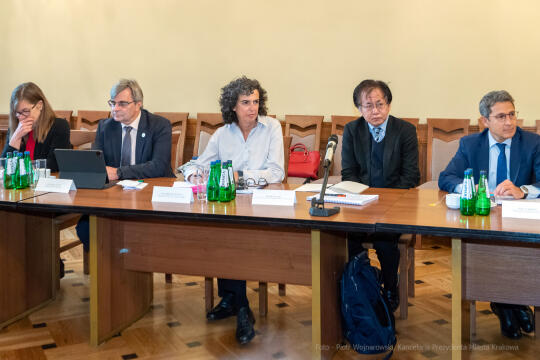 EBOR, dyrektorzy, rada, dyrektorów, Kulig, Kramarz, spotkanie, Kraków, Urząd Miasta, UMK