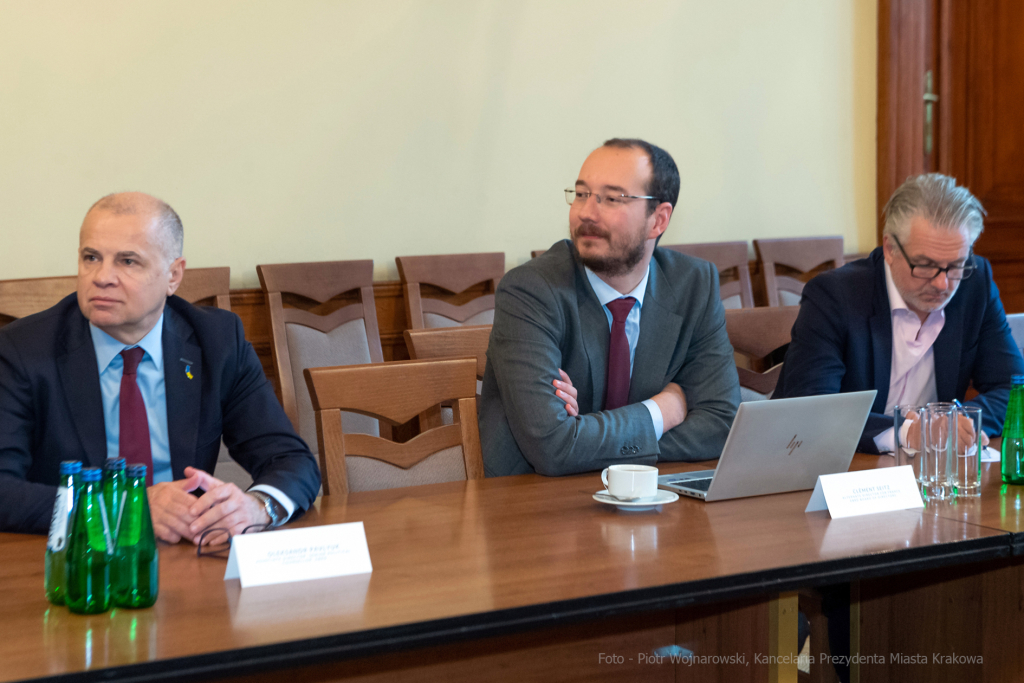 EBOR, dyrektorzy, rada, dyrektorów, Kulig, Kramarz, spotkanie, Kraków, Urząd Miasta, UMK  Autor: P. Wojnarowski