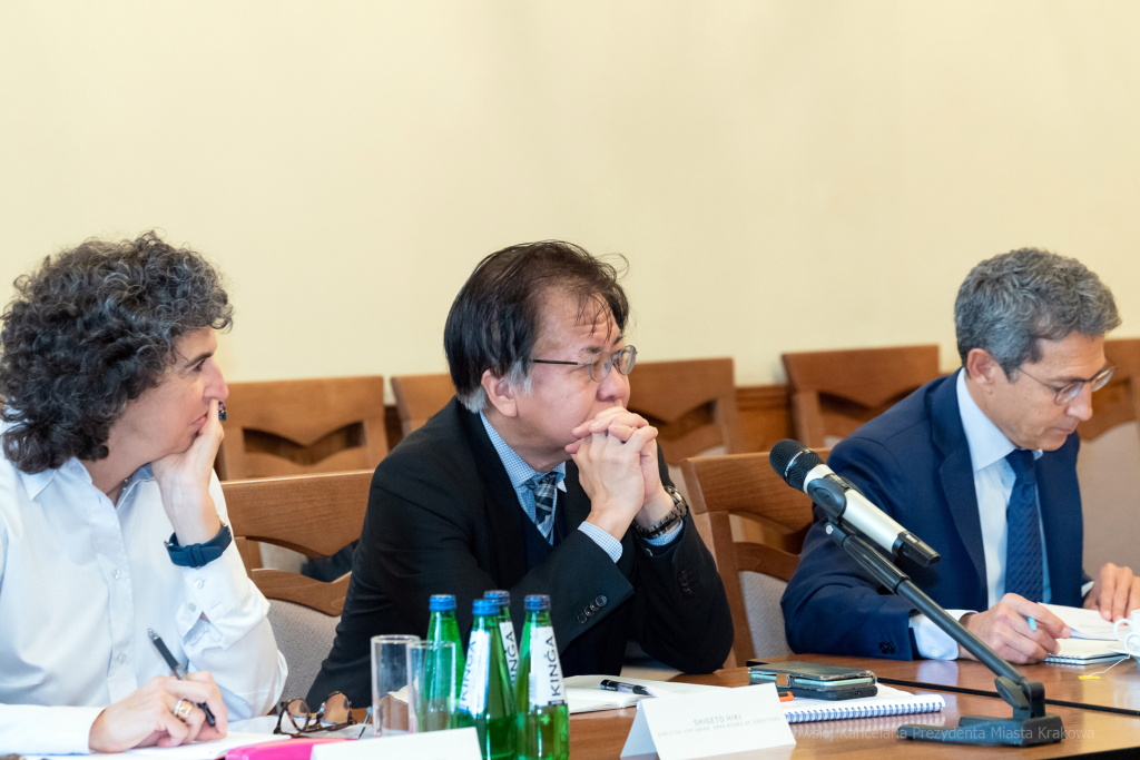 EBOR, dyrektorzy, rada, dyrektorów, Kulig, Kramarz, spotkanie, Kraków, Urząd Miasta, UMK  Autor: P. Wojnarowski