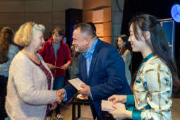 Manggha, Kulig, uchodźcy, bony, Ukraina, Fukudenkai, Akio, Miyajima, ambasador, Japonia, Japonii, o