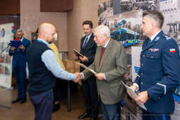 MPK, Majchrowski, kierowcy, bohater, uroczystość, Nowak, Zbigniew, policja, straż, wręczenie