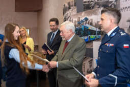 MPK, Majchrowski, kierowcy, bohater, uroczystość, Nowak, Zbigniew, policja, straż, wręczenie