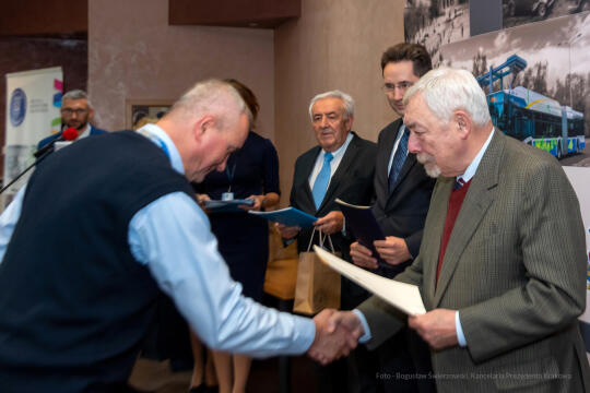 MPK, Majchrowski, kierowcy, bohater, uroczystość, Nowak, Zbigniew, policja, straż, wręczenie