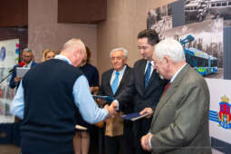 MPK, Majchrowski, kierowcy, bohater, uroczystość, Nowak, Zbigniew, policja, straż, wręczenie