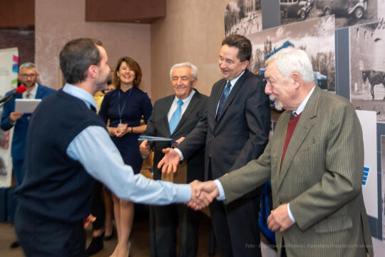 MPK, Majchrowski, kierowcy, bohater, uroczystość, Nowak, Zbigniew, policja, straż, wręczenie