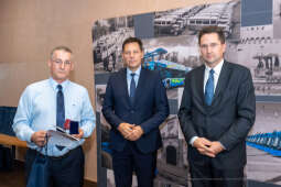 MPK, Majchrowski, kierowcy, bohater, uroczystość, Nowak, Zbigniew, policja, straż, wręczenie