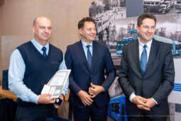 MPK, Majchrowski, kierowcy, bohater, uroczystość, Nowak, Zbigniew, policja, straż, wręczenie