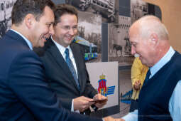 MPK, Majchrowski, kierowcy, bohater, uroczystość, Nowak, Zbigniew, policja, straż, wręczenie