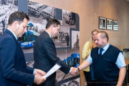 MPK, Majchrowski, kierowcy, bohater, uroczystość, Nowak, Zbigniew, policja, straż, wręczenie