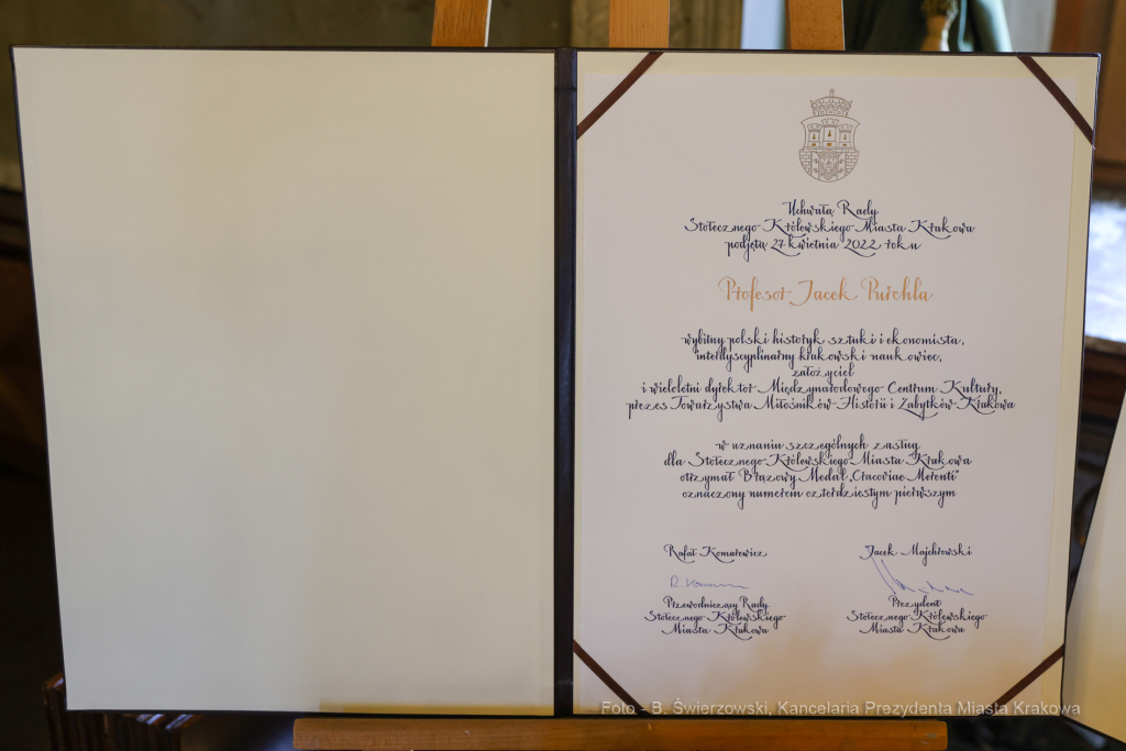 bs_221005_6560.jpg-Cracoviae Merenti, Majchrowski  Autor: B. Świerzowski