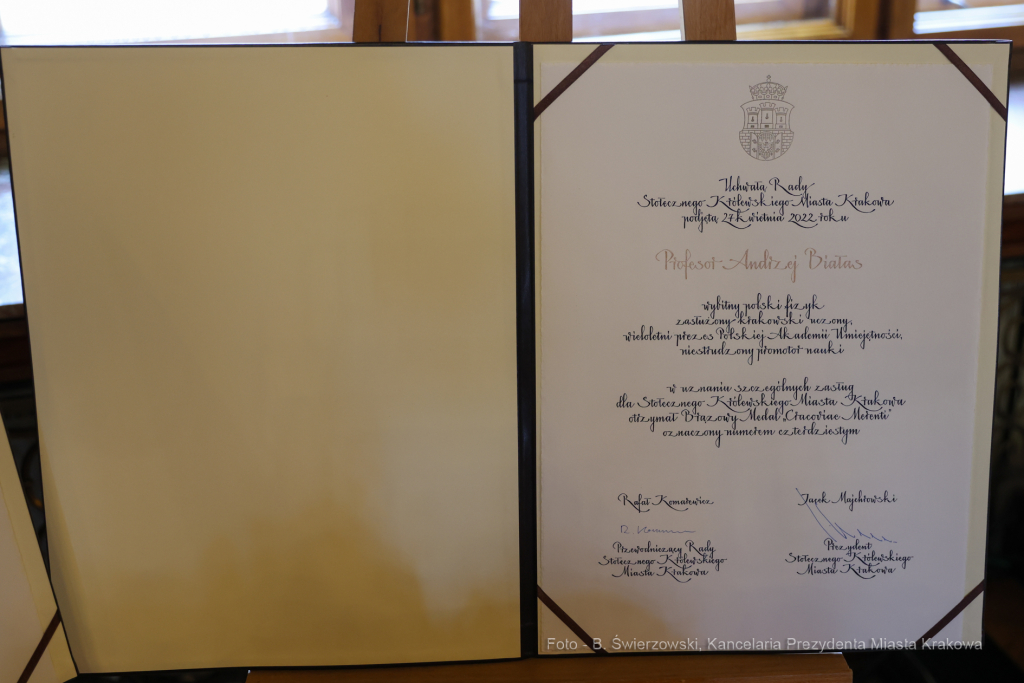 bs_221005_6561.jpg-Cracoviae Merenti, Majchrowski  Autor: B. Świerzowski