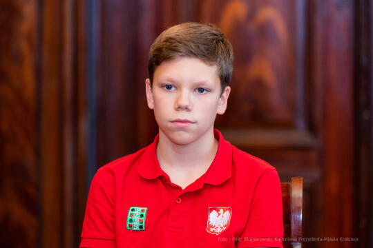 brydż, sport, medalista, medalistka, medaliści, Kraków, październik, 2022, spotkanie, prezydent