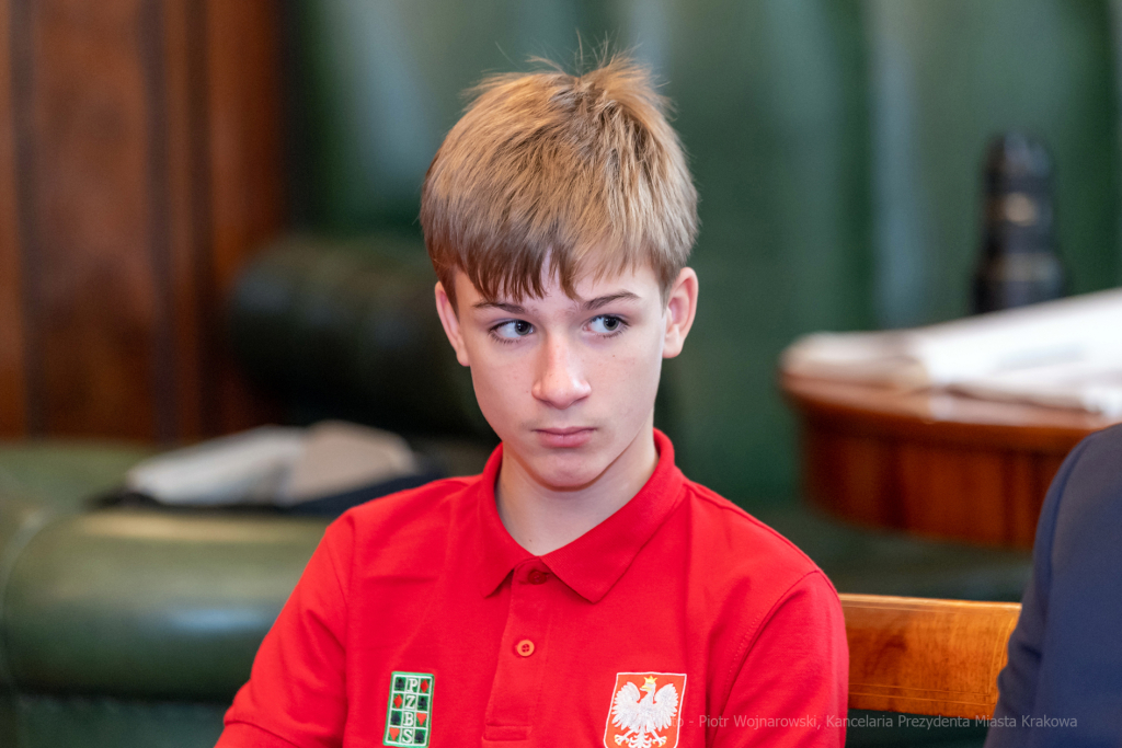 brydż, sport, medalista, medalistka, medaliści, Kraków, październik, 2022, spotkanie, prezydent  Autor: P. Wojnarowski