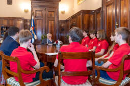 brydż, sport, medalista, medalistka, medaliści, Kraków, październik, 2022, spotkanie, prezydent