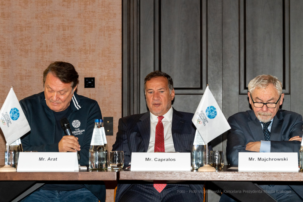 Europejskie Stowarzyszenie Komitetów Olimpijskich, spotkanie, Komisja, Koordynująca, III Igrzyska   Autor: P. Wojnarowski