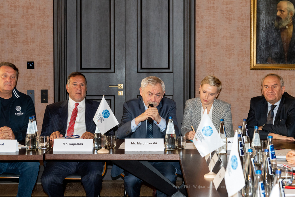 Europejskie Stowarzyszenie Komitetów Olimpijskich, spotkanie, Komisja, Koordynująca, III Igrzyska   Autor: P. Wojnarowski