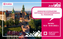 Logo: Zagospodarowanie ul. Podzamcze w Krakowie - konsultacje społeczne 