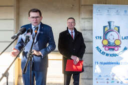 kolej, Majchrowski, Jubileusz, 175, lat, Małopolska, Adamczyk, Kmita, Dworzec, Główny, Kraków, 2