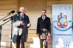 kolej, Majchrowski, Jubileusz, 175, lat, Małopolska, Adamczyk, Kmita, Dworzec, Główny, Kraków, 2