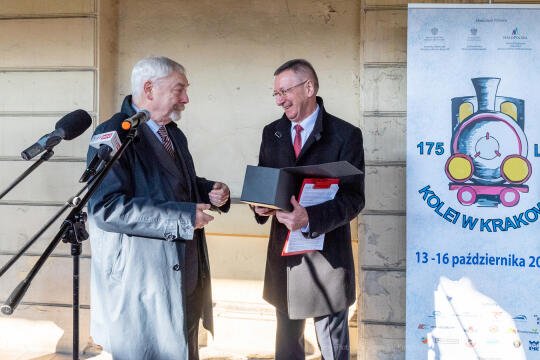 kolej, Majchrowski, Jubileusz, 175, lat, Małopolska, Adamczyk, Kmita, Dworzec, Główny, Kraków, 2