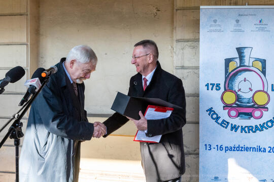 kolej, Majchrowski, Jubileusz, 175, lat, Małopolska, Adamczyk, Kmita, Dworzec, Główny, Kraków, 2