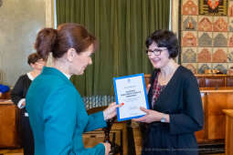 nauczyciele, nagroda, prezydenta, Korfel-Jasińska, wręczenie, nagrody, nauczyciele, Urząd Miasta 