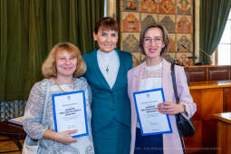 nauczyciele, nagroda, prezydenta, Korfel-Jasińska, wręczenie, nagrody, nauczyciele, Urząd Miasta 