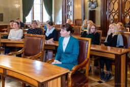 nauczyciele, nagroda, prezydenta, Korfel-Jasińska, wręczenie, nagrody, nauczyciele, Urząd Miasta 