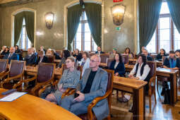 nauczyciele, nagroda, prezydenta, Korfel-Jasińska, wręczenie, nagrody, nauczyciele, Urząd Miasta 