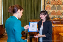 nauczyciele, nagroda, prezydenta, Korfel-Jasińska, wręczenie, nagrody, nauczyciele, Urząd Miasta 