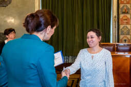 nauczyciele, nagroda, prezydenta, Korfel-Jasińska, wręczenie, nagrody, nauczyciele, Urząd Miasta 