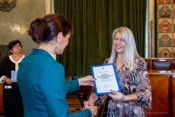 nauczyciele, nagroda, prezydenta, Korfel-Jasińska, wręczenie, nagrody, nauczyciele, Urząd Miasta 