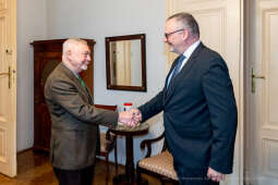 Fabrice, Filliez, ambasador, Szwajcaria, Majchrowski, wizyta , Kraków, spotkanie, Konfederacja, Szw