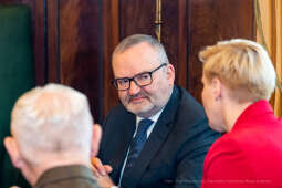 Fabrice, Filliez, ambasador, Szwajcaria, Majchrowski, wizyta , Kraków, spotkanie, Konfederacja, Szw