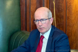 Patrick, Haughey, ambasador, Irlandia, Majchrowski, wizyta , Kraków, spotkanie, 2022, październik