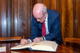 Patrick, Haughey, ambasador, Irlandia, Majchrowski, wizyta , Kraków, spotkanie, 2022, październik