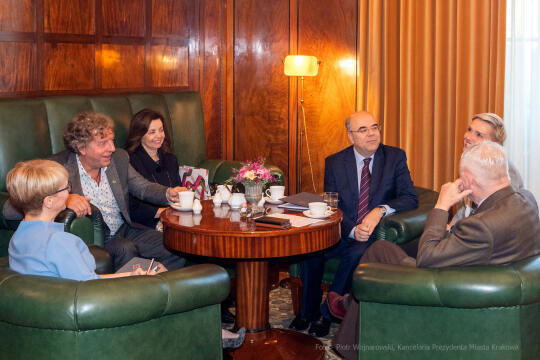 ambasador, Brazylia, Haroldo, de Macedo Ribeiro, konsul, Hajdarowicz, Majchrowski, spotkanie, UMK